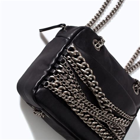 zara chain city bag dupe|zara party handbags reviews.